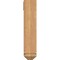 Ekena Millwork Olympic Arts and Crafts Smooth Bracket w/ Offset Brace, Western Red Cedar, 5 1/2"W x 14"D x 26"H BKT0604X14X26OLY03SWR - alternate 2